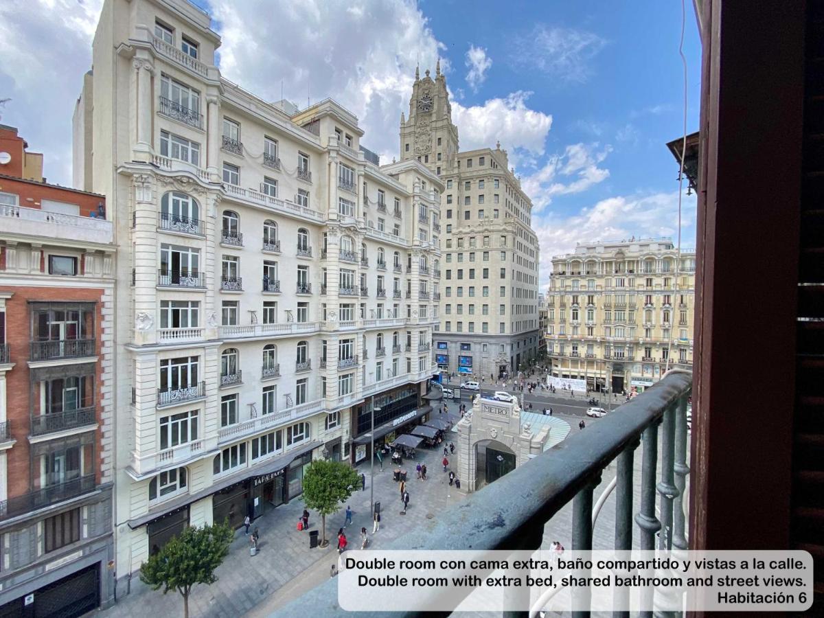 מדריד Gran Via Sol Rooms מראה חיצוני תמונה